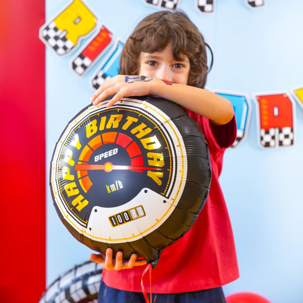 Balon foliowy Wyścigówki  - Party Pal - 45 cm