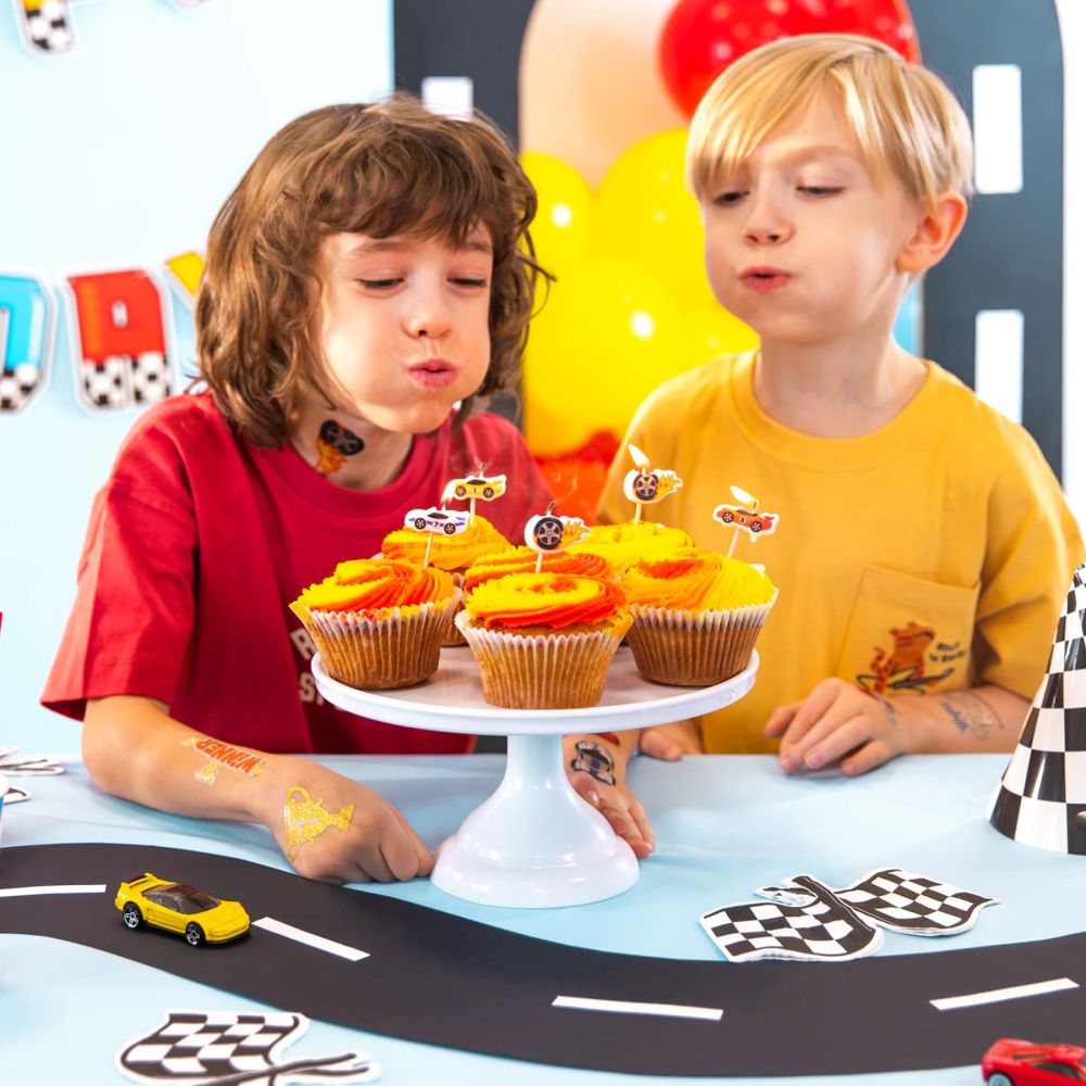 Racing Car Birthday Candles – Party Pal – 5 pcs