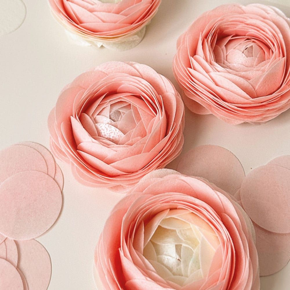 A4 wafer paper – Decora – color mix 10 pcs