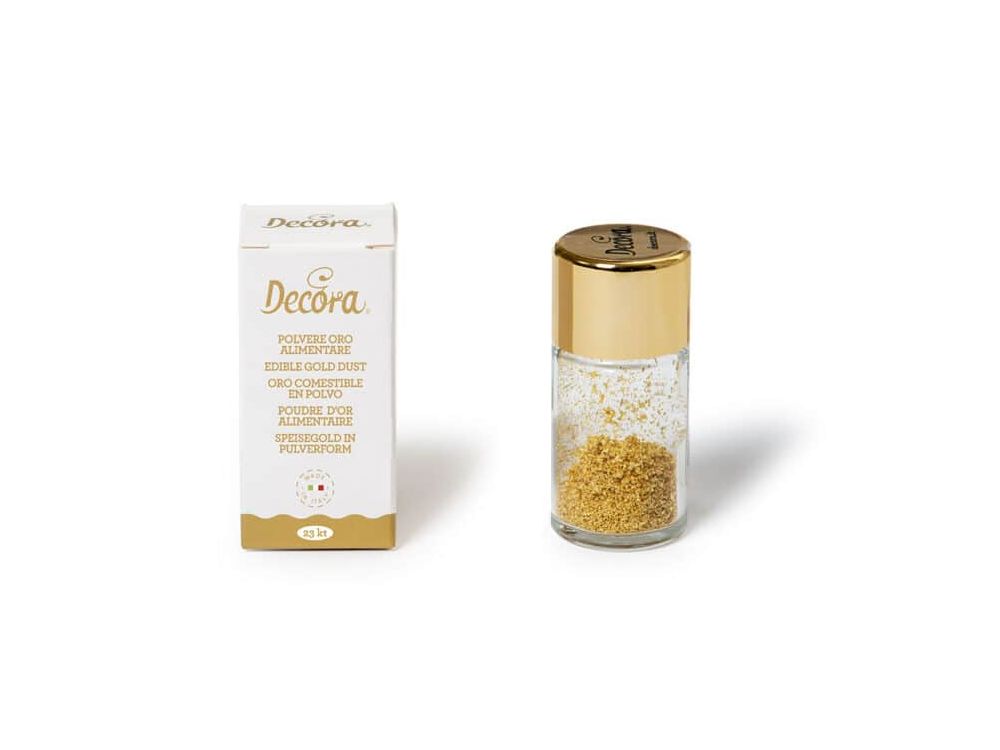 Edible gold powder – Decora – 125 mg