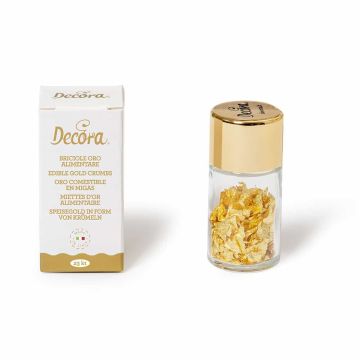 Edible gold flakes – Decora – 125 mg