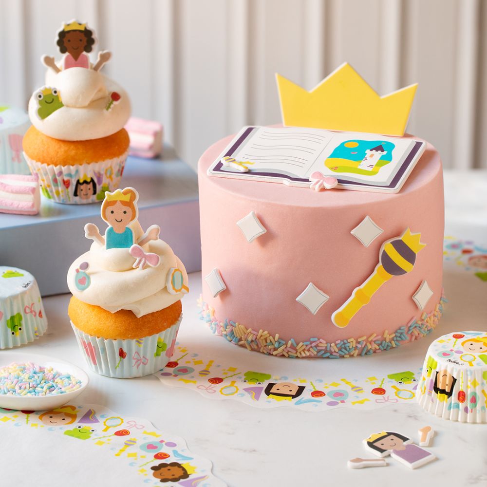 Fairy tale muffin liners – Decora – 36 pcs