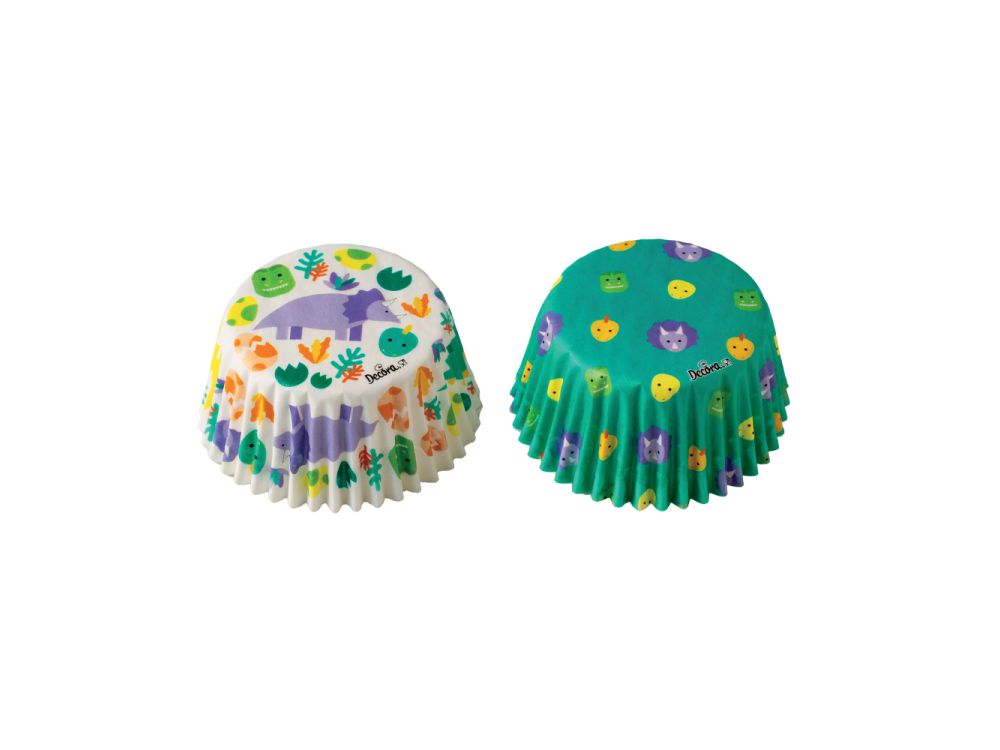 Dinosaur muffin liners – Decora – 36 pcs