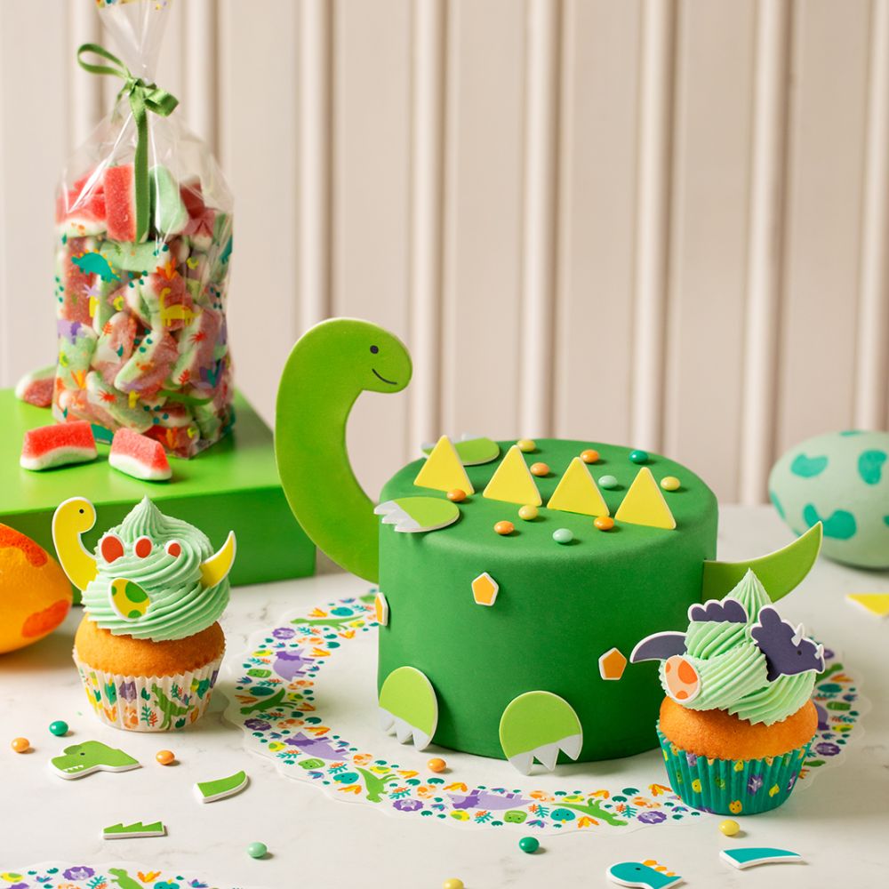 Dinosaur muffin liners – Decora – 36 pcs