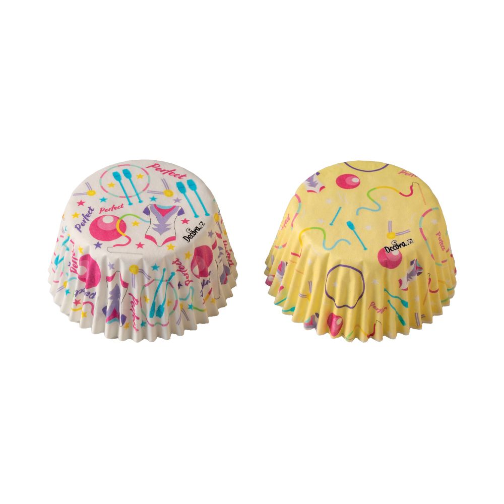 Papilotki na muffinki Gimnastyka - Decora - 36 szt.