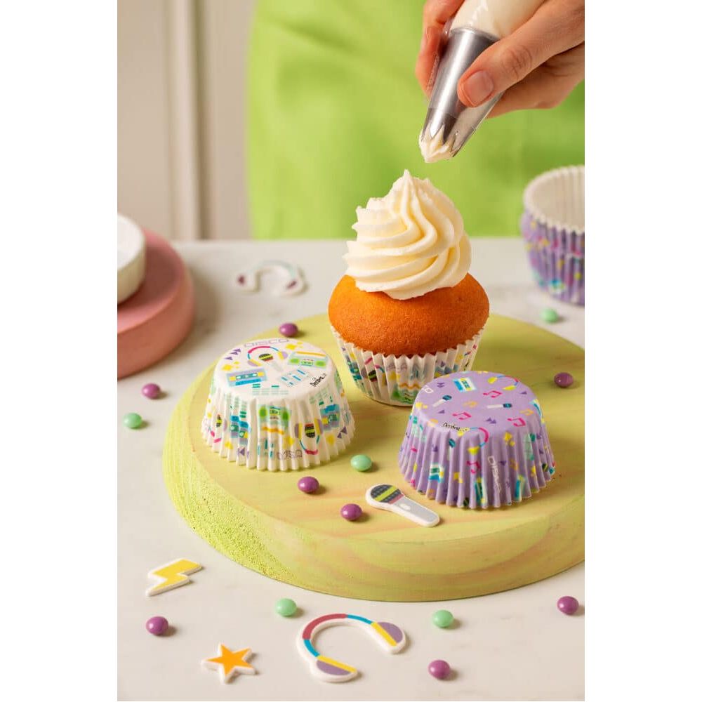 Papilotki na muffinki Disco - Decora - 36 szt.