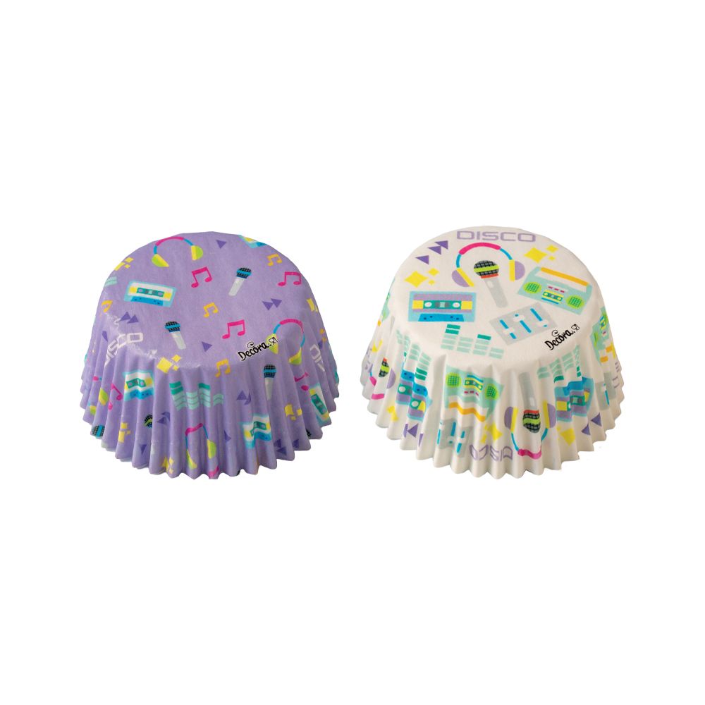Disco muffin liners – Decora – 36 pcs