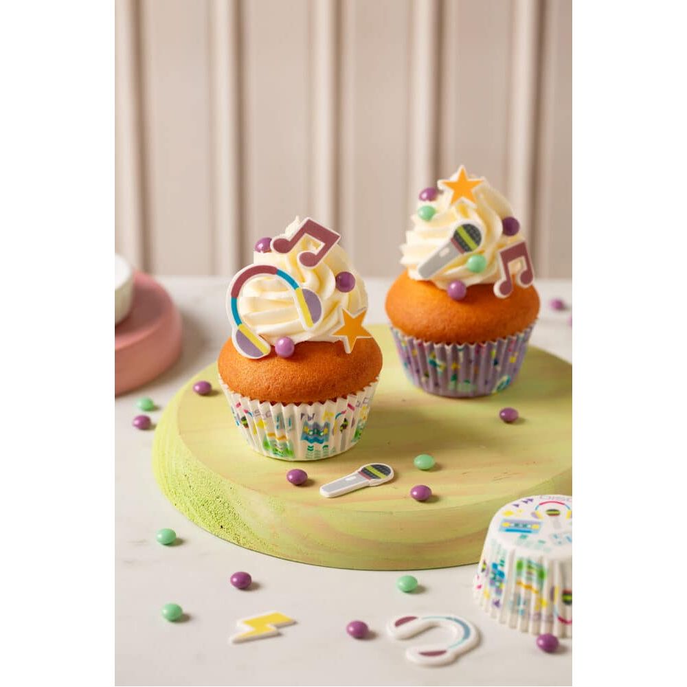 Disco muffin liners – Decora – 36 pcs