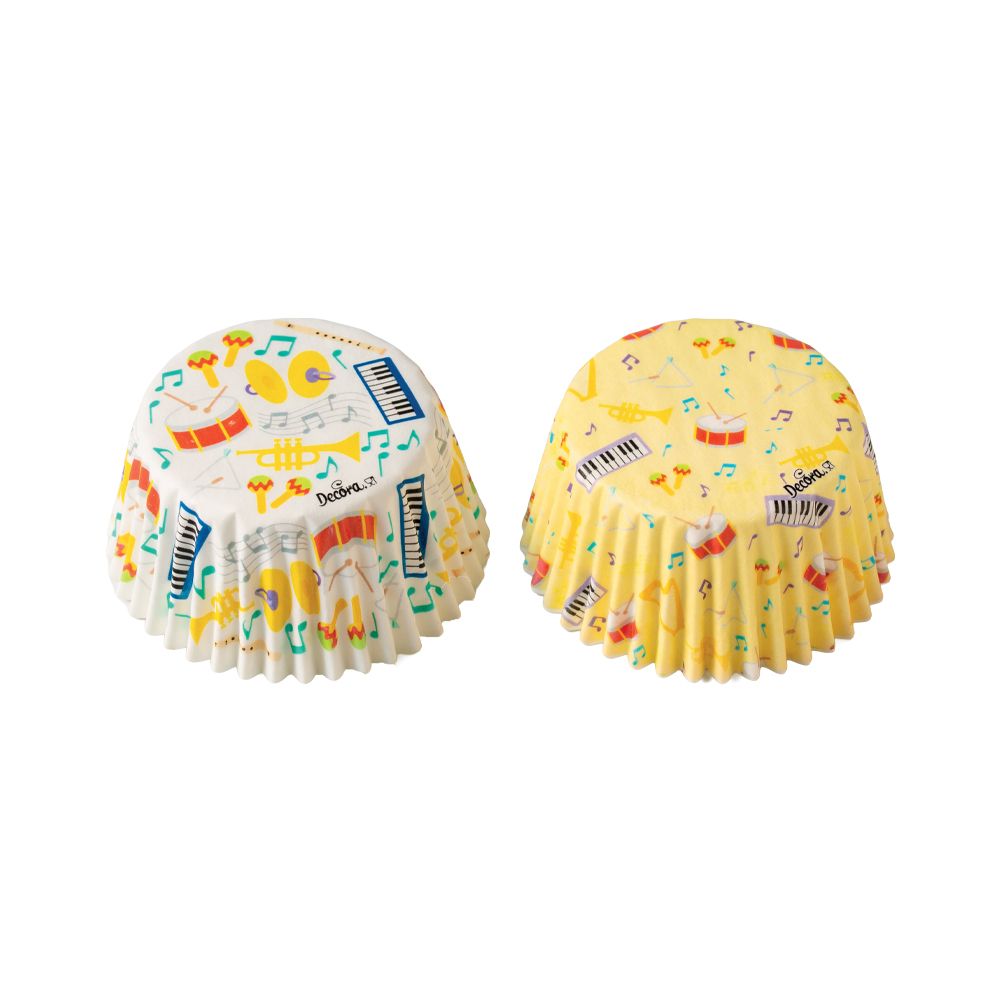 Musical Instruments muffin liners – Decora – 36 pcs