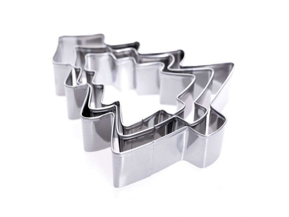 Set of Christmas cookie cutters - La Cucina - christmas trees, 3 pcs.