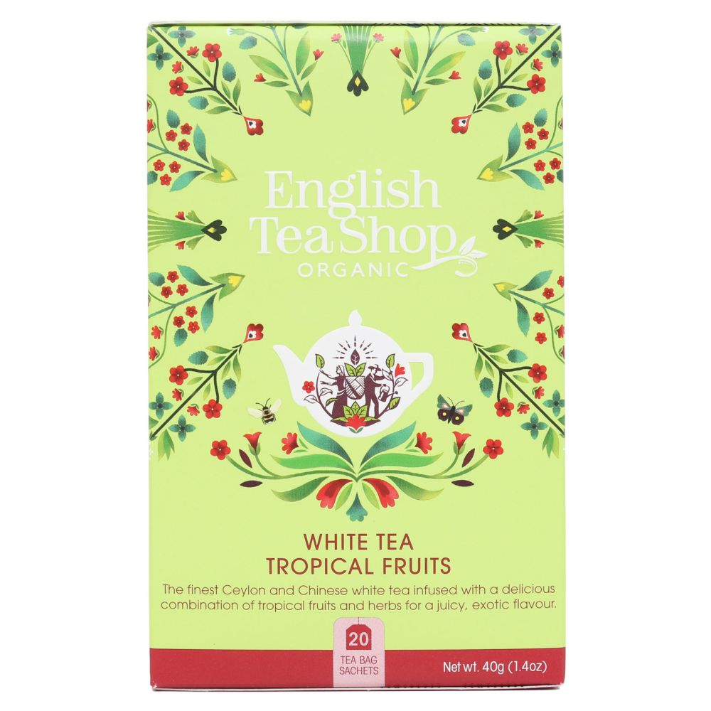 Herbata White Tea Tropical Fruits - English Tea Shop - 20 szt.