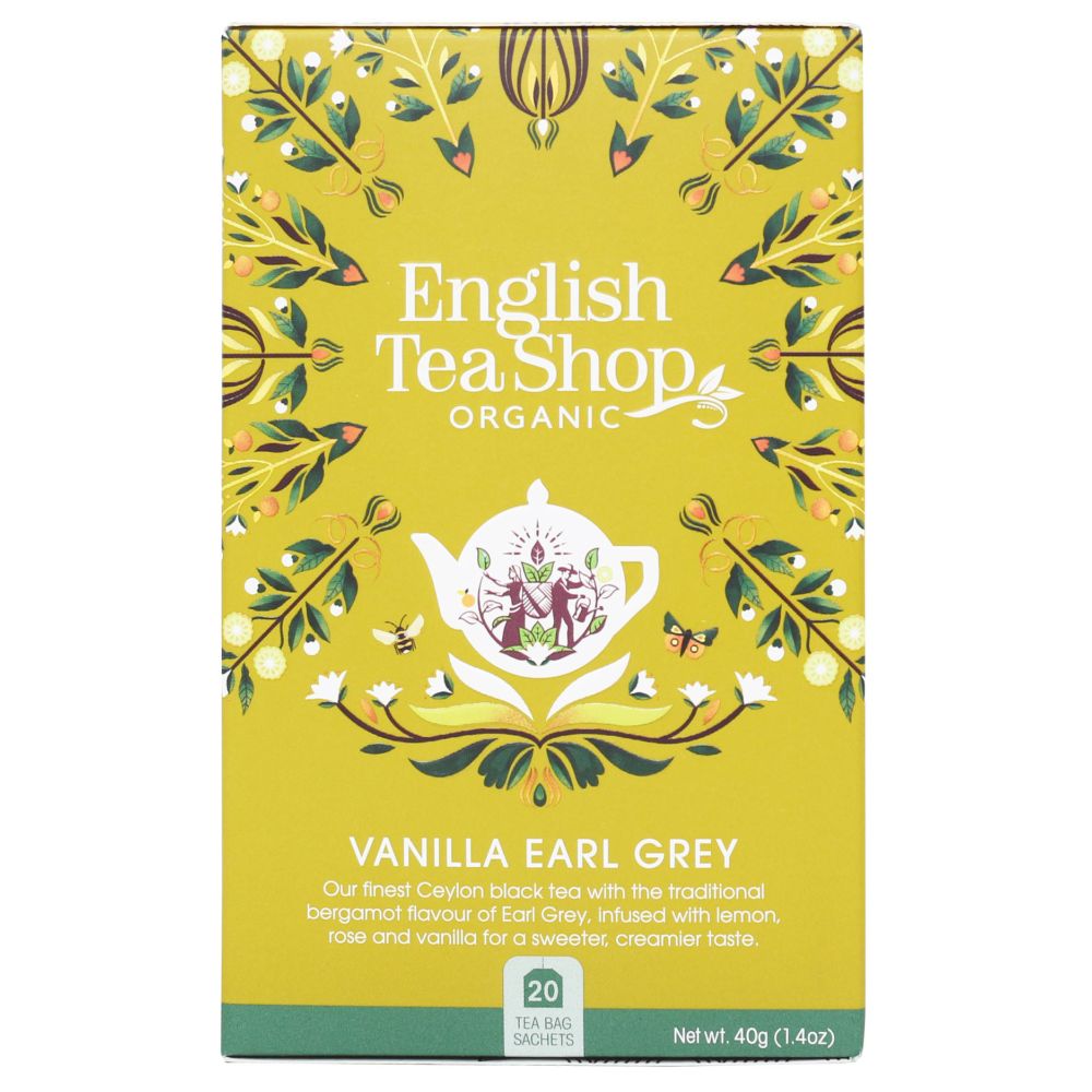 Vanilla Earl Gray Tea - English Tea Shop - 20 pcs.