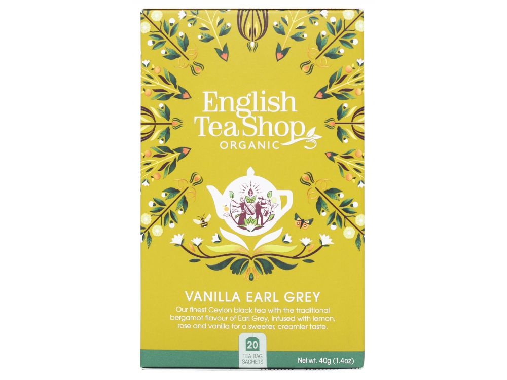 Vanilla Earl Gray Tea - English Tea Shop - 20 pcs.