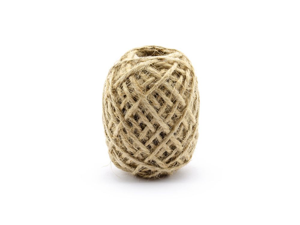 Jute string - PartyDeco - natural, 10 m