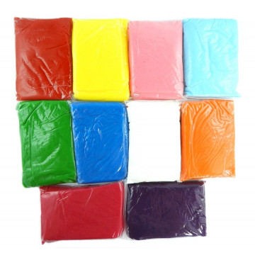 A set of sugar masses - Slado - basic colors, 10 x 100 g