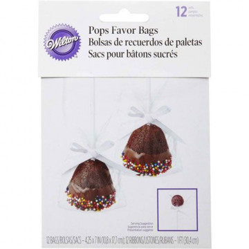 Bags for packing lollipops - Wilton - 12 pcs.