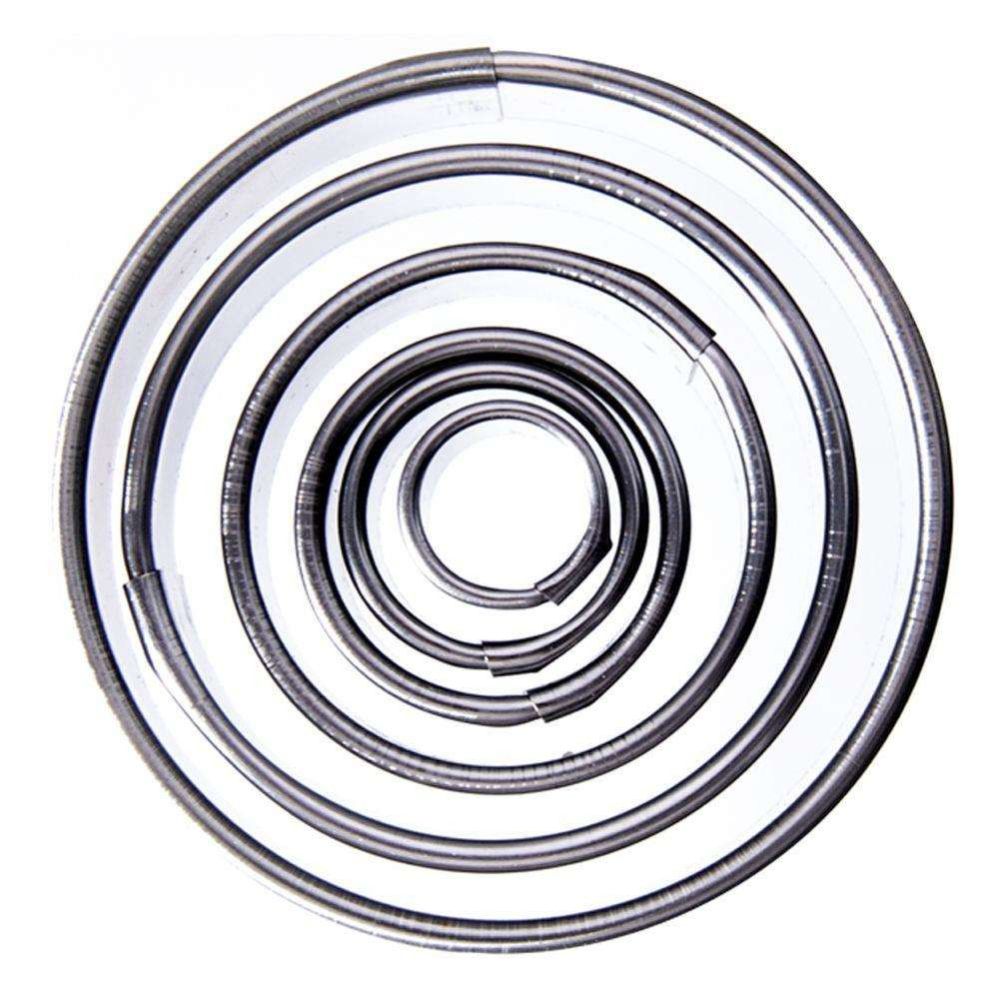 Molds, cookie cutters - circles, 5 pcs.