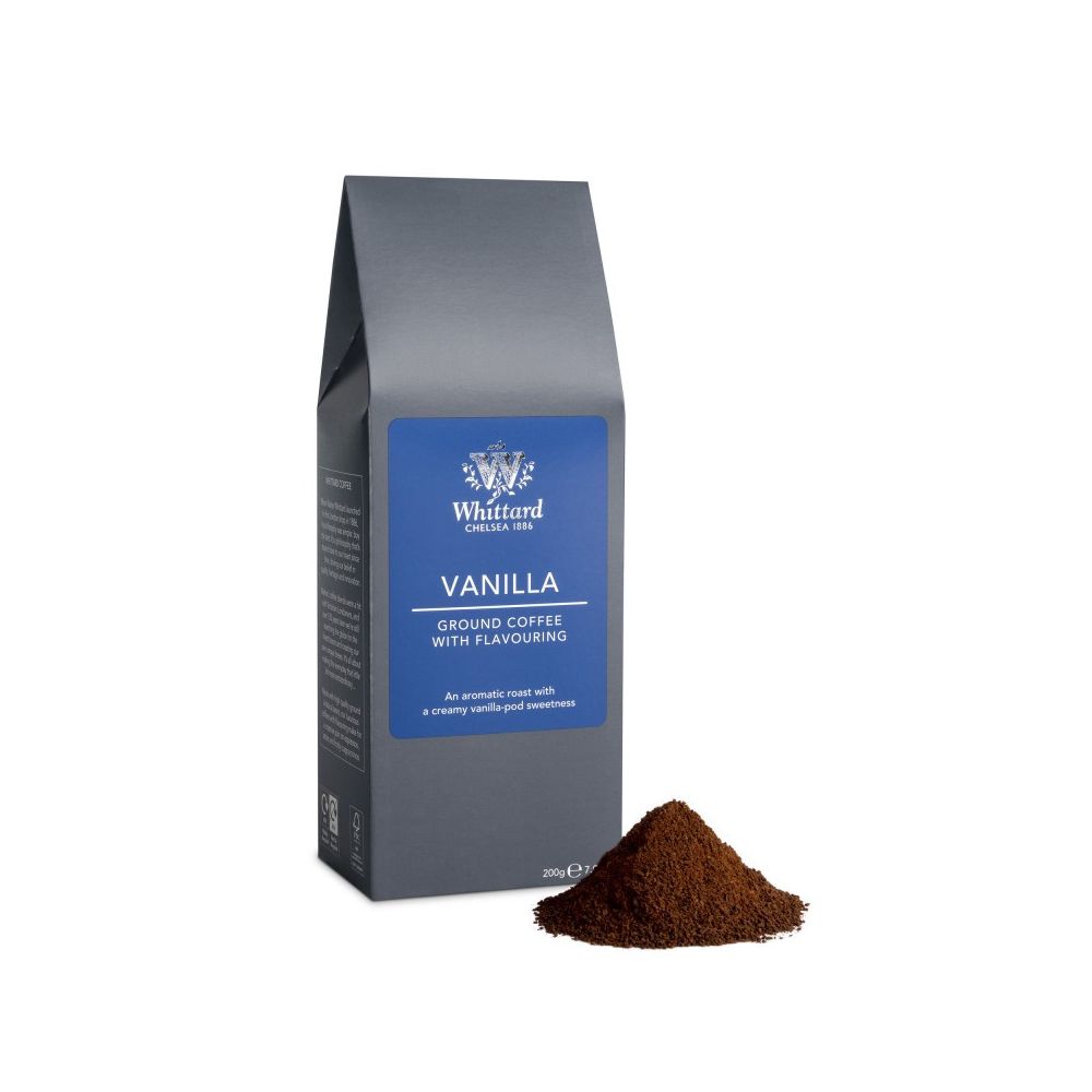 Ground Coffee - Whittard - Vanilla, 200 g