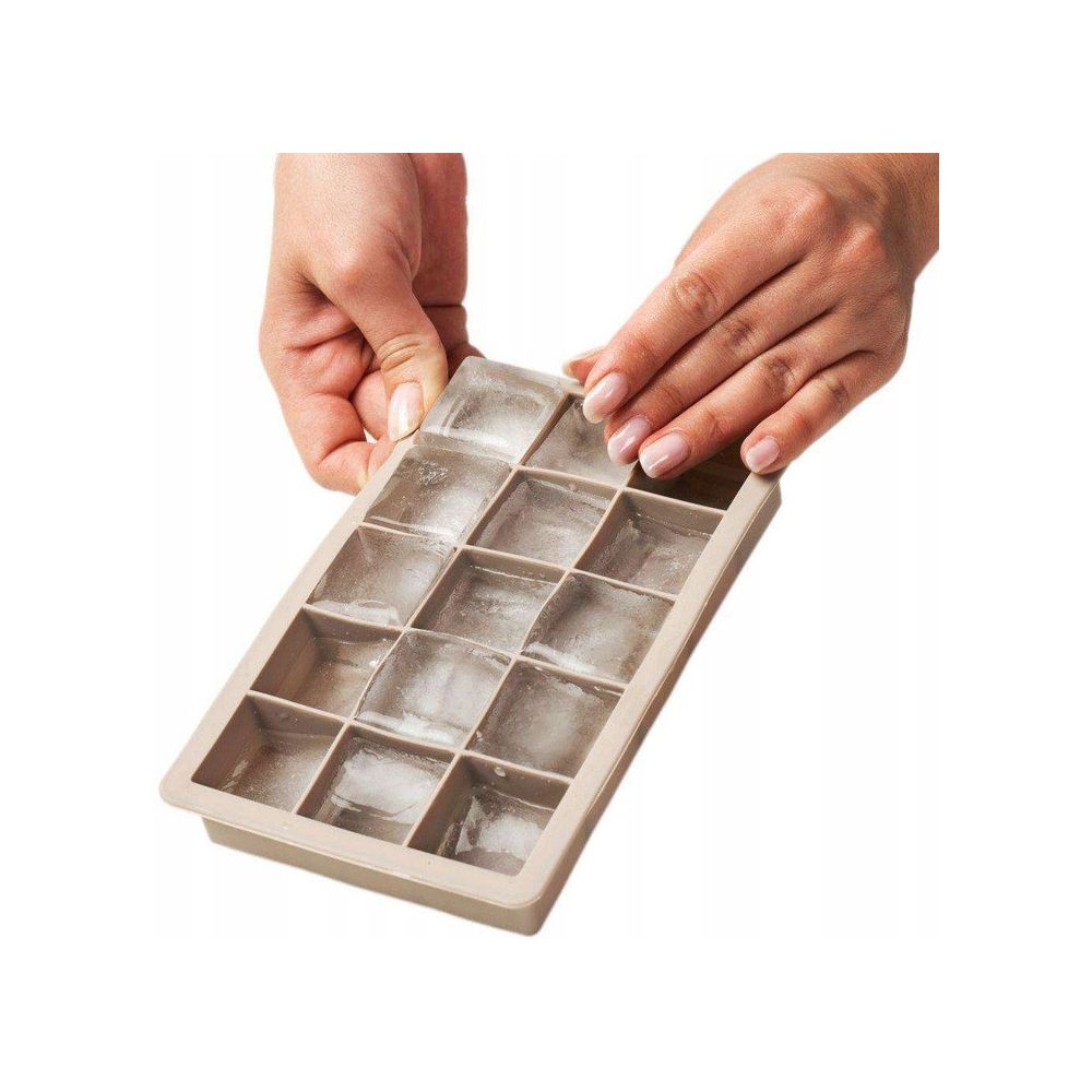 Silicone mold for ice cubes - Nava - 15 pcs.